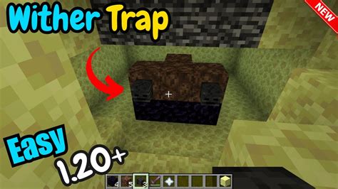 how to cheese the wither bedrock 1.20 16