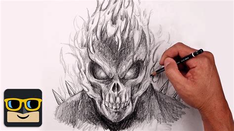 how to draw a ghost rider How to draw ghost rider | easy drawing | let's draw easily | ghost rider easy drawing | drawing for beginners | easy drawing | most easy drawing | simple dra