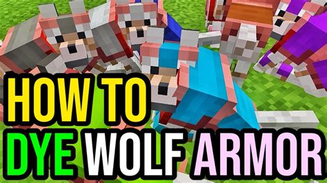 how to dye armor in minecraft bedrock <q> Colored Armor Command</q>