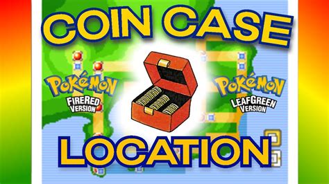 how to get a coin case in pokemon fire red For Pokemon FireRed Version on the Game Boy Advance, a GameFAQs message board topic titled "Where do I get the coin case?"