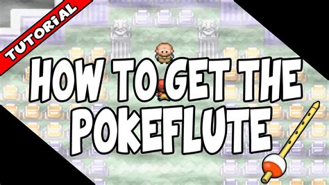 how to get pokeflute in fire red  Red Flute cures attraction