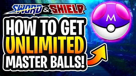 how to get unlimited master balls in pokemon sword Step 2: Check your PCStep 3: Withdraw master ballThe cheat will work even without the master code, so feel free to enter it on your GBA emulator such as My Boy without worrying the two-liner code restriction