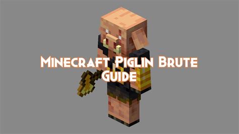 how to keep piglin brutes from attacking Minecraft Piglin Brute Mob is brutal!HELP ME REACH 1