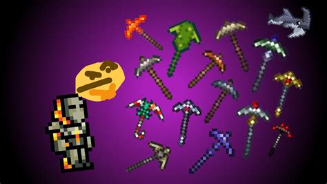 how to make obsidian pickaxe terraria  The first pickaxe that can mine hellstone will likely be the Nightmare Pickaxe or the Deathbringer Pickaxe (The crimson equivalent to the Nightmare