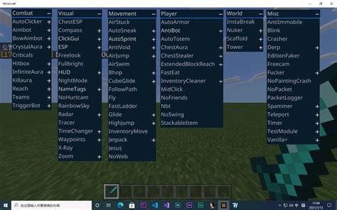 how to open horion client menu  ClickGUI is a Minecraft hack that allows the user to enable and disable other hacks