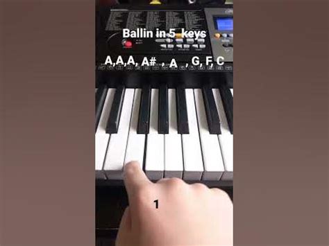 how to play ballin on piano easy  Join our community