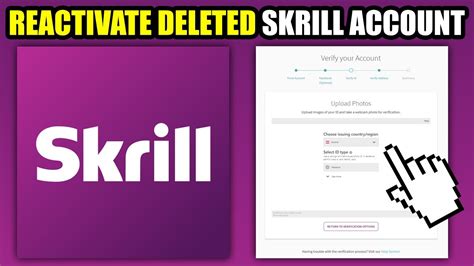 how to reactivate skrill account  Step 2: Create a new transfer and select the recipient from the drop-down menu