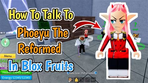 how to talk to phoeyu the reformed blox fruits  Once you find the teacher, you will need to pay $150,000 to get Dark Step