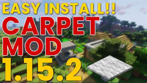 how to use carpet mod in survival  After installing Carpet Mod, you will have a lot more power through the new commands added to the game, and you can control the speed, strength, and health of each creature, even if you may not allow creatures to appear in the game