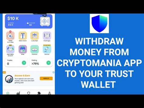 how to withdraw from cryptomania to trust wallet  Every 210,000 blocks (roughly every four years), block rewards for mining bitcoin are cut in half