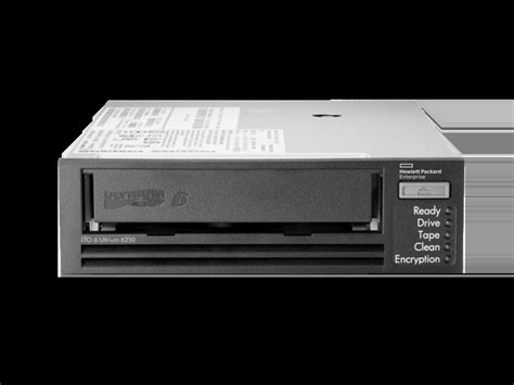 hp storeever lto-6 ultrium 6250 quickspecs 25TB per cartridge