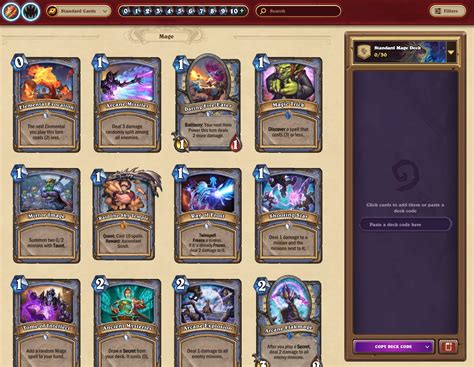 hs deck builder  Firstly, it’s got one of the best deck builder