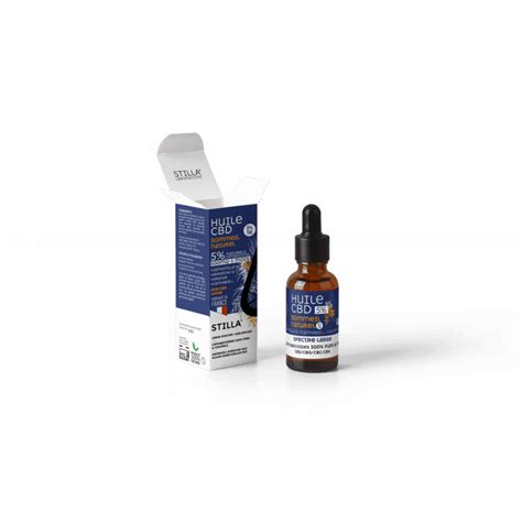 huile cbd stilla  Composée d’une huile vierge BIO française de graines de chanvre pressées à froid, cette huile exceptionnelle renferme une concentration généreuse de 3000mg de cannabinoïdes, incluant plus de 90% de CBD, ainsi que des traces