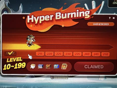 hyper burning outfit maplestory  Then if you feel like you've chosen the class you want to get to 250, level it to 202 before Hyper burning