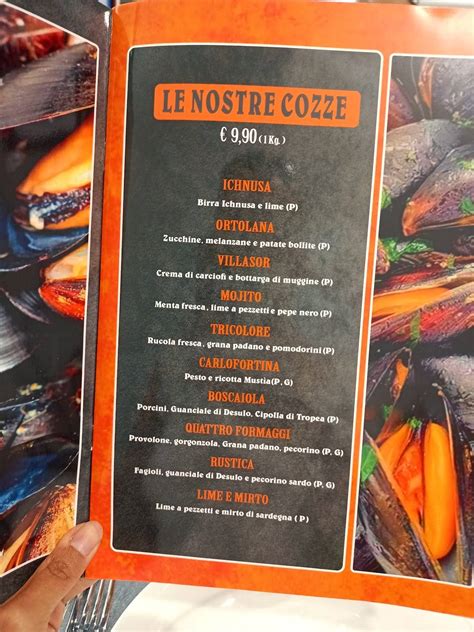 i love cozzeria assemini menu 