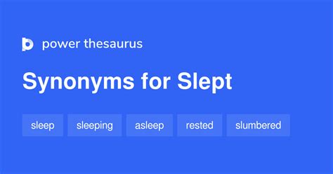 i slept off synonyms Synonyms for OVERSLEPT: slept in, dropped off, dreamt, dreamed, slept, nodded off, drowsed (off), hibernated; Antonyms of OVERSLEPT: woke, awoke, rose, arose, aroused