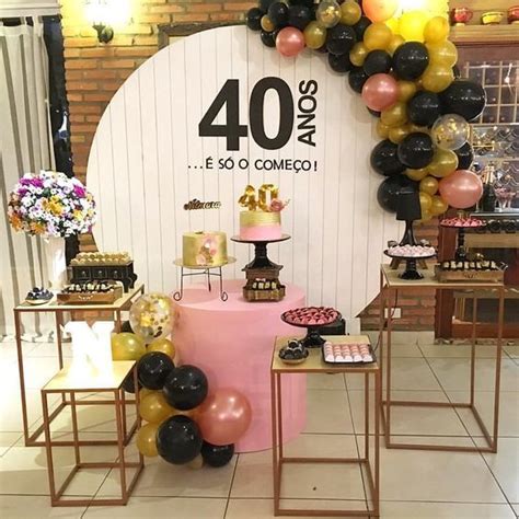 ideias de presente para 40 anos feminina  Festa de 50 anos: Ideias para Comemorar o aniversário em
