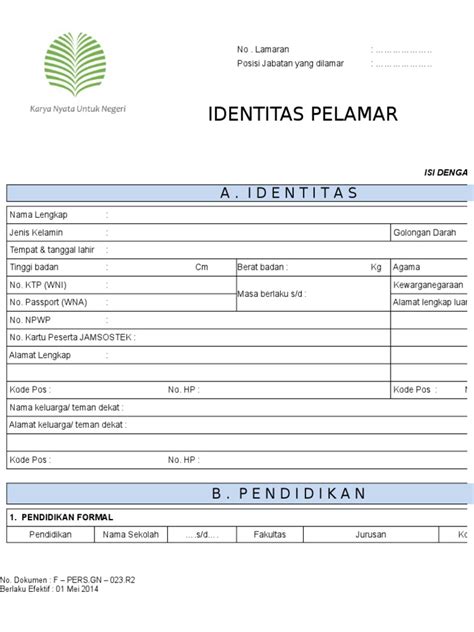 identitas pelamar  Penegasan dapat berupa harapan pelamar (ditulis dengan kalimat permohonan), salam penutup, tanda tangan, dan juga nama jelas dari pelamar