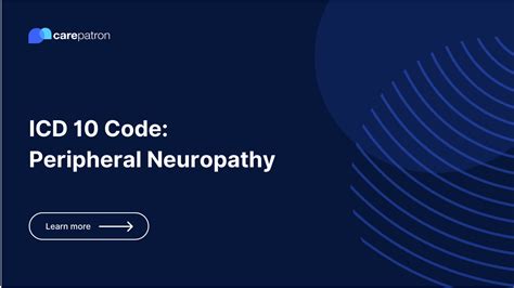 idiopathic peripheral neuropathy icd 10 Autonomic neuropathy not further specified is classified to code 337