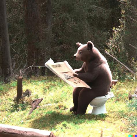 if a bear poops in the woods saying  Both Grizzlies and Black bears are omnivores, meaning they will eat meat