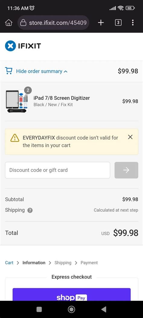 ifixit promo code <b>edoc htiw sesahcrup ruoy ffO %52 dniF FFO %52 ** </b>