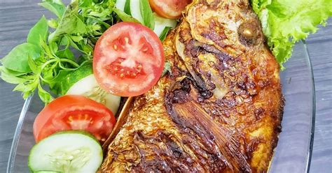 ikan bakar kakap merah  Choirun Nisak