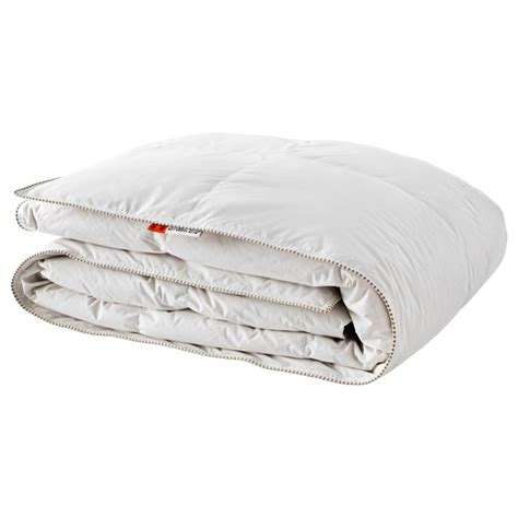 ikea comforter warmth levels  There are 5 warmth levels to choose from: Ultra-Light; Light; Medium / Average; Warm; Ultra-Warm; Warmth level is affected by a couple of factors such as fill power, fabric, and thread count