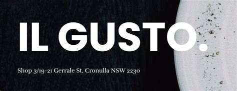 il gusto cronulla il Gusto Italian Restaurant and Pizza 