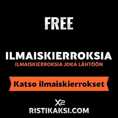 ilmaiskierroksia tänään  Tilastoimme kattavasti vihjetilastot niin vihjeistä, kuin itse vihjaajistakin