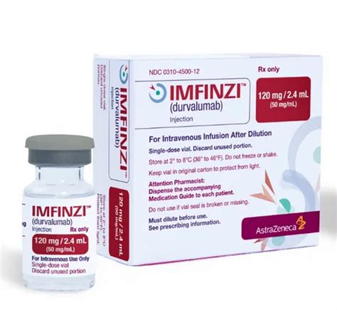 imfinzi ndc code IMFINZI is a programmed death -ligand 1 (PD-L1) blocking antibody indicated : • for the treatment of adult patients with unresectable, Stage III non-small cell lung cancer