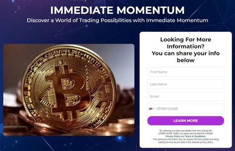 immediate fortune scam or legit  While it’s important to approach any investment venture with caution, the evidence suggests that Immediate Momentum is a legitimate platform backed by a team of experienced professionals