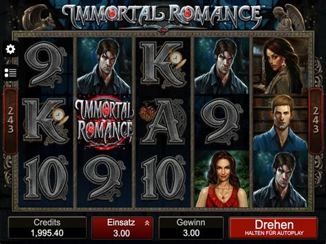 immortal romance kostenlos spielen 500 € Jackpot 243 Gewinnlinien 5 Walzen