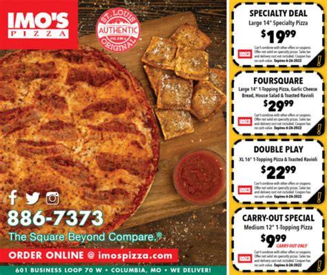 imo's pizza promo code  Score final reduction 50% off some products in stock