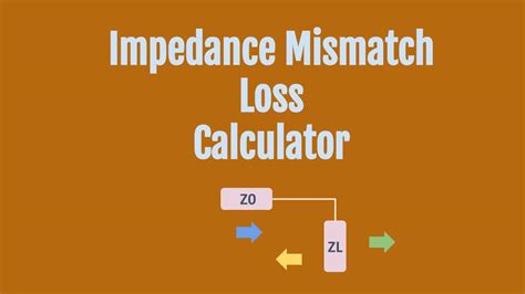 impedance mismatch calculator In this case, according to the calculation formula of input impedance, by inserting a quarter wavelength odd multiple length transmission line, also called impedance converter, between the transmission line and the load, the gap between them can be further narrowed and the impedance matching can be approached