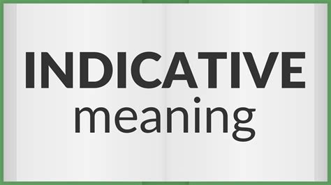 indictive meaning Meaning of contraindicative