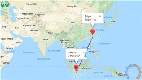 indonesia taiwan selisih berapa jam  Kota Taipei didalam peta Kota Taipei