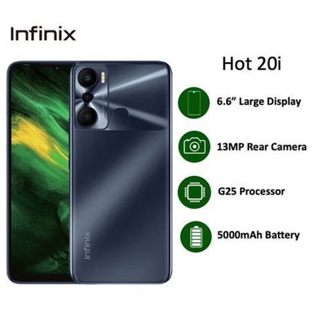 infinix-hot 20i price in nigeriajumia  ₦ 8,000