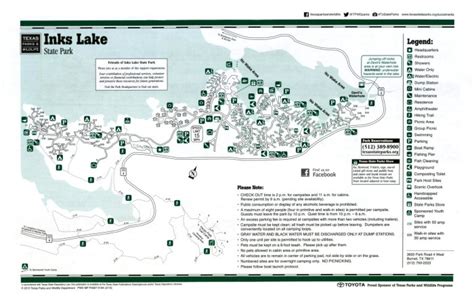 inks lake resorts Call the Park Information line, open Monday through Friday from 9 a