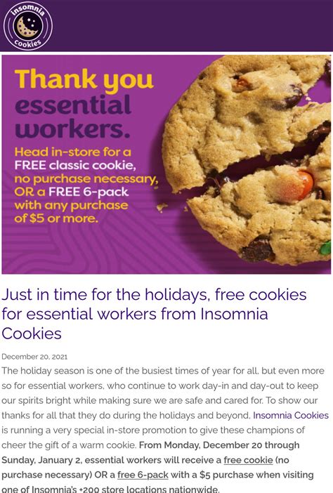 insomnia cookies promo code first order  Insomnia Cookies Coupons