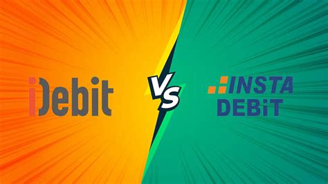 instadebit vs idebit iDebit vs InstaDebit The Best Solution For Online Gambling Any time you sourced from Ontario and also you like online gambling, then you certainly should have read about iDebit and InstaDebit! Casino workers, that introduced on LeafletCasino, happen to be gradually just starting to apply this charge as participants can move revenue quickly