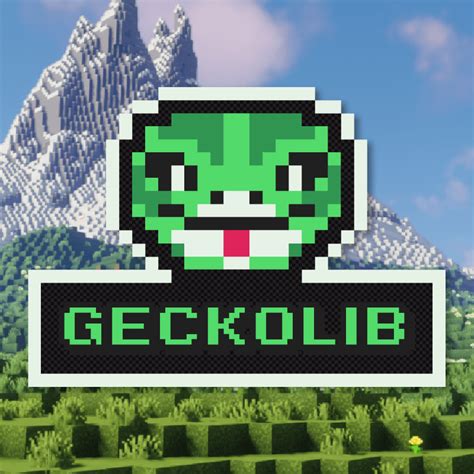 install geckolib, version 4.2 or later. 2 1