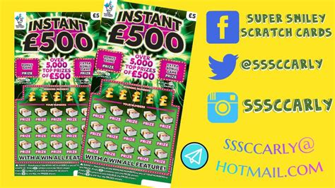 instant 500 scratch card silver bar  $3 Scratch offs