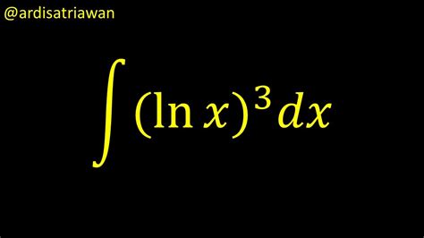 integral of lnx  For instance, suppose the limits on the integral are from − A to + A where A is a real, positive number