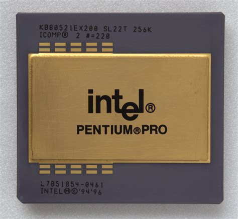 intel pentium pro motherboard  The chip is a 387-pin unit that resides in Socket 8, so it is not pin-compatible with earlier Pentiums