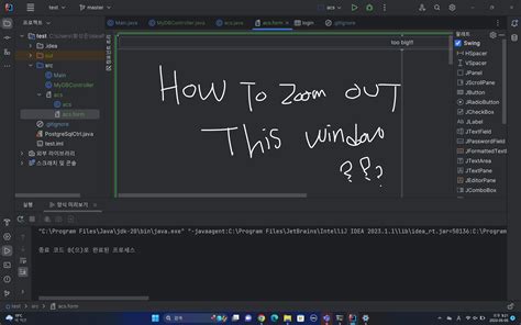 intellij zoom in  IntelliJ IDEA opens the Structure tool window that displays a map of your diagram with a small preview of the selected block and its neighbors