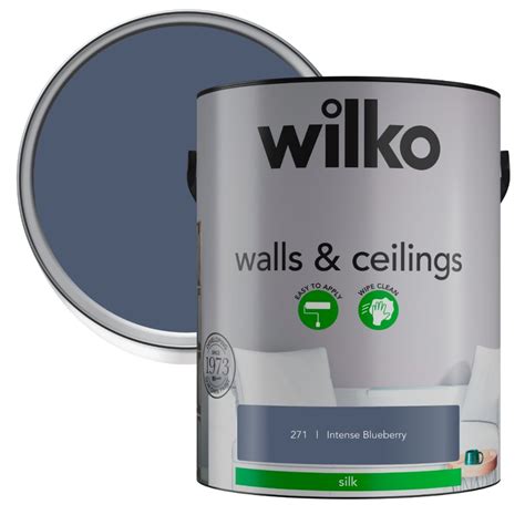 intense blueberry wilko  Enjoy: Pour into a glass and serve!Find helpful customer reviews and review ratings for wilko Tough & Washable Matt Emulsion Paint, Stain & Scuff Resistant, Suitable for walls, ceilings, wood and metal (Intense Blueberry, 2