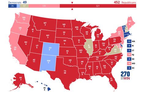 The initial 2024 Electoral College Ratings from the team 