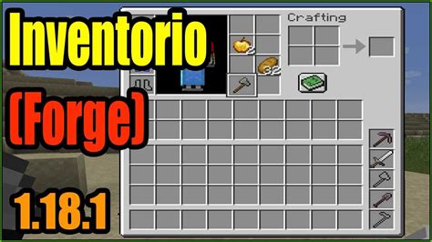 inventorio forge CurseForge is one of the biggest mod repositories in the world, serving communities like Minecraft, WoW, The Sims 4, and more