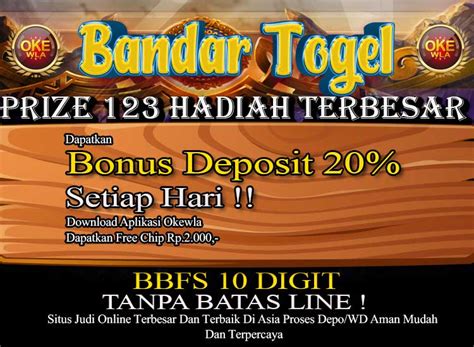 investasi di togel online Kali ini kita akan membahas mengenai Situs Togel Macau Terpercaya yang masuk kedalam daftar togel online hadiah terbesar yang ada