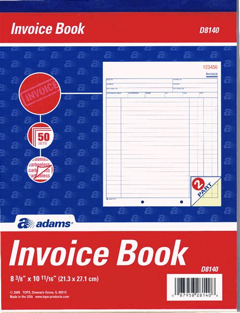 invoice book dollarama We designed our free invoice template to be compatible with nearly every spreadsheet program